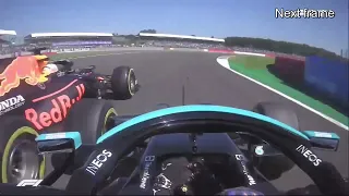 Hamilton / Verstappen Crash FRAME BY FRAME - SILVERSTONE / BRITISH GRAND PRIX