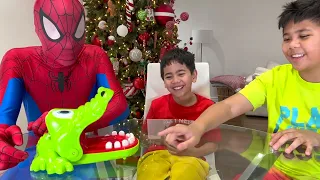 Troy and Izaak Pretend Play with Toys for kids TBTFUNTV