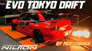 EVO IX Tokyo Drift by MGP Garage z autografem Hana! Tuned by Niuton.