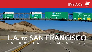 LA San Francisco Road Trip Timelapse