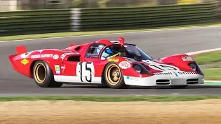 1970 Ferrari 512 S Coda Lunga: Accelerations, Fly Bys & Pure V12 Sound!