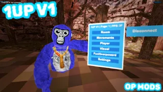 Reviewing the 1UP Menu | OP Mods | Gorilla Tag