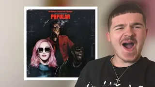 TEENAGER REACTS TO | Madonna, Weeknd, Playboi Carti - Popular (Official Video) | REACTION !