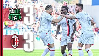 Leão, Jović and Okafor | Thrilling comeback draw | Sassuolo 3-3 AC Milan | Highlights Serie A