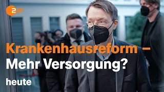 heute 19:00 Uhr v 06.12.22 Krankenhausreform, Drohnenangriffe Russland, Kath. Kirche (українською)