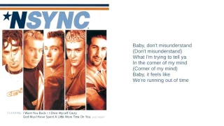 N'Sync: 01. Tearin' Up My Heart (Lyrics)