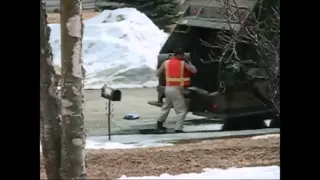 Angry Garbage Man Prank - Bin Man Destroys Mailbox!