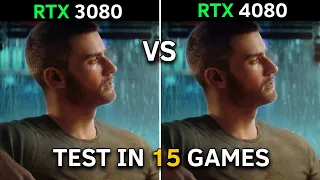 RTX 3080 vs RTX 4080 | Test In 15 Latest Games | How Big is The Difference? | Ultimate Comparison