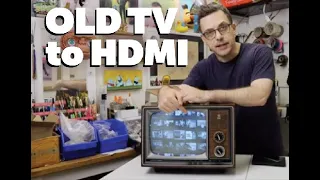 Hooking An Old TV to HDMI Players