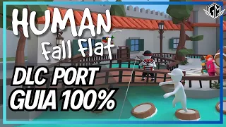 Human Fall Flat - DLC Port - Todos os troféus e Conquistas, Jogo Completo 100%