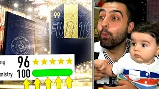 OĞLUM YİNE YAPTI ! TAKIM 196 OLDU ! PAKET DEN 99 TOTY ÇIKTIII !