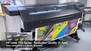 HP Latex 365 versus HP Latex 700 Printer - Print Comparison