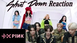 TXT (투모로우바이투게더) Reacts to BLACKPINK ‘Shut Down’ MV