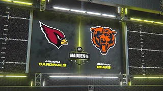 Madden NFL 24 - Arizona Cardinals Vs Chicago Bears Simulation PS5 (Updated Rosters)