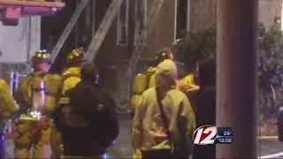 Firefighter hurt at house fire