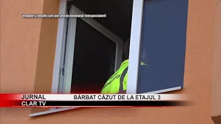 stire 13 08 2020  Bărbat căzut de la etajul 3