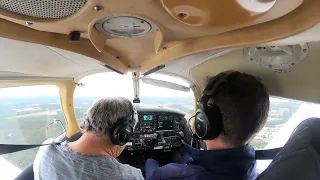 Piper Arrow - Practice gear failure