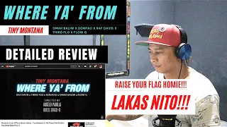 WHERE YA' FROM - Tiny Montana ft. Raf Davis,ThirdFlo,Don Pao,Omar Baliw,Flow G (REVIEW & COMMENT)