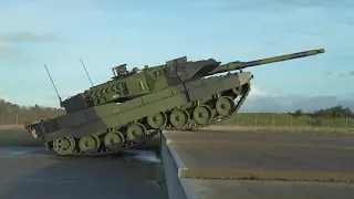 Испытание танка Leopard 2A7 вооруженных сил Дании/Test tank Leopard 2A7