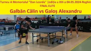 Galban Calin vs Galos Alexandru |Final Elite |Reghin Memorialul "Dan Leorda" 2024