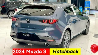 2024 Mazda 3 Hatchback 1.5L Polymetal Grey - Exterior and Interior Details