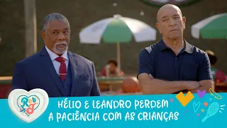 Hélio e Leandro perdem a paciência com a rincha Torre vs. Vila | A Infância De Romeu e Julieta