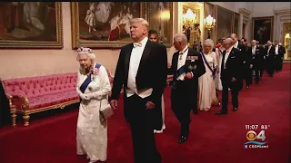 President Trump Honored By Queen Of England With Official State Banquet