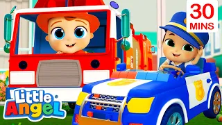 Community Helpers to the Rescue | Job and Career Songs | @LittleAngel Nursery Rhymes for Kids