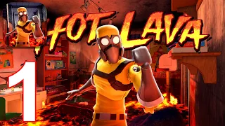 HOT LAVA: Don’t Touch The Floor - Gameplay Walkthrough Part 1 (iOS)