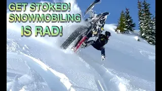 GET STOKED FOR SNOWMOBILING!