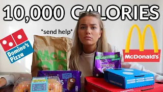 10,000 CALORIE CHALLENGE | GIRL VS FOOD epic cheat day 2021