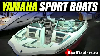 Yamaha Sport Boats at the 2024 Toronto International Boat Show