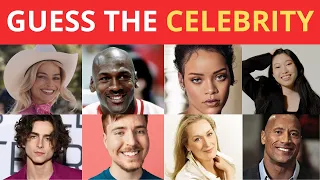 Guess the Celebrity in 5 Seconds | Famous People