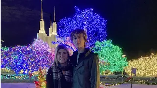 Autism Family Favorite Christmas Lights at The Mormon Temple in D.C.