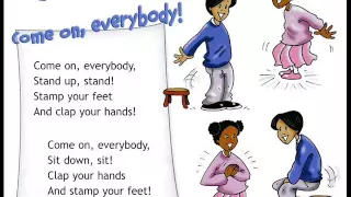 English for children  Spotlight 3  Page 16 ex 2  Come on everybody   Song SD, 480p