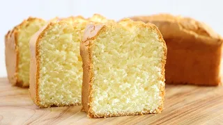 How to make very soft sour cream pound cake