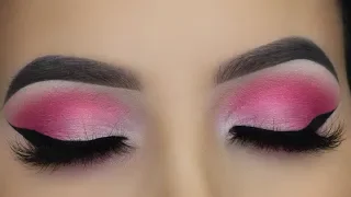 Wearable Pink Eye Makeup Tutorial | Valentine's Day Inspired