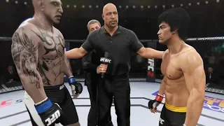 Bruce Lee vs. Wishmaster (EA sports UFC 2) - CPU vs. CPU