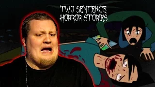 SCARIEST VIDEO EVER!!! - 10 Two Sentence Horror Stories | ANIMATED REACTION!!!