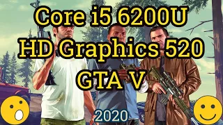 Core i5 6200U + HD Graphics 520 = GTA V