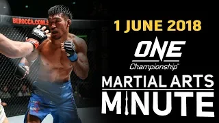 Martial Arts Minute | 1 June 2018