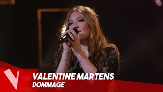 Erza Muqoli – 'Dommage' ● Valentine Martens | Lives | The Voice Belgique Saison 10