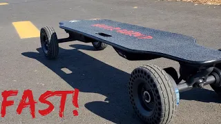 NEVER BORED electric skateboard. Cool  2 in 1 Off Road skateboard 🛹