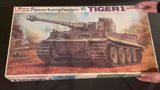 1/15 Scale Tiger I by Bandai - Unboxing