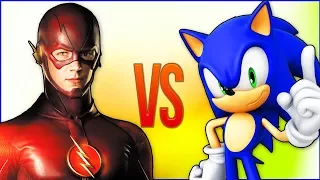 СОНИК VS ФЛЕШ | СУПЕР РЭП БИТВА | Flash DC movie ПРОТИВ Sonic the Hedgehog