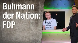 Christian Ehring: FDP - Buhmann der Nation | extra 3 | NDR