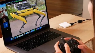 Test driving Boston Dynamics' Spot robot (from home)