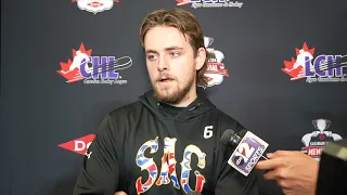 May 24/24 Memorial Cup Pre-Game Media Availability – Braden Hache