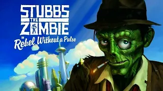 Stubbs the Zombie in Rebel Without a Pulse XBOX [1440p] Horror Parody Longplay Full Game Walkthrough