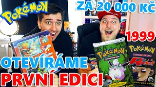 ROZBALUJEME PŮVODNÍ VZÁCNOU PRVNÍ EDICI BALÍČKŮ ZA 20 000 KORUN @JakubDestro